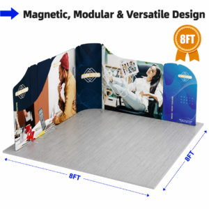 16.4x16.4ft Magnetic Modular Fabric Displays-B