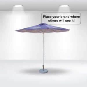 Round with Valence Umbrella 10'