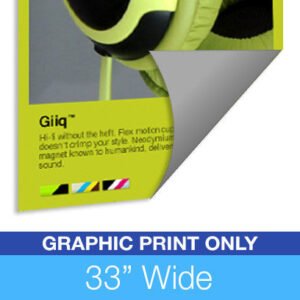 Scroll Dual 33 Graphic Print Only