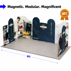 20x10ft Magnetic Modular Fabric Displays-C