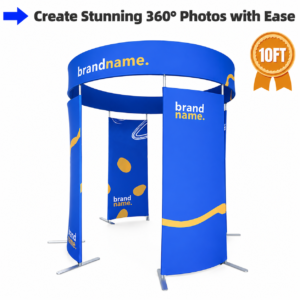 360 View 4 Panel Photo Booth Enclosure