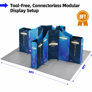 16.4x16.4ft Magnetic Modular Fabric Displays-A