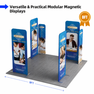 10x10ft Magnetic Modular Fabric Displays-D