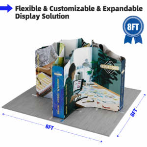 13x13ft Magnetic Modular Fabric Displays-B