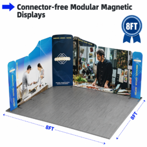 13x13ft Magnetic Modular Fabric Displays-C