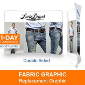 FTD 8' Curved - Double Sided - Graphic Only