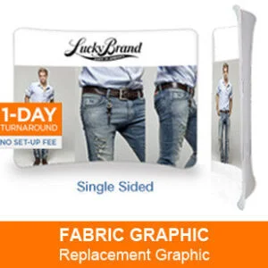 FTD 8' Curved - Single Sided - Graphic Only
