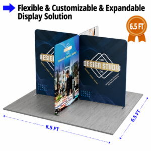 13x13ft Magnetic Modular Fabric Displays-A