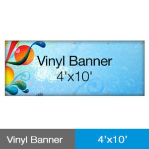 Vinyl Banner 4'x10'