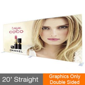 FTD 20 ' Straight - Double Sided - Graphic Only
