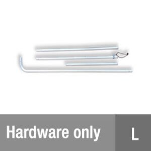 Rectangle - Hardware Pole Large