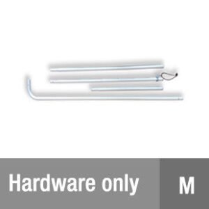 Rectangle - Hardware Pole Medium