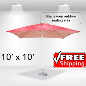 Square Umbrella 10'
