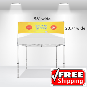 Square Billboard Banner for Canopy Tops
