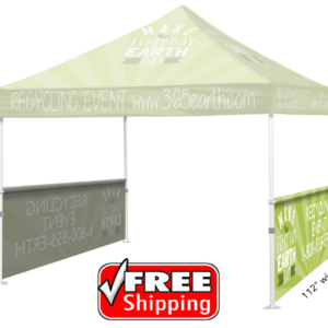 10' Single Sided Half Side Walls (No Canopy) 1 Pair
