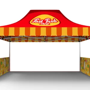 Package C2 - Canopy 10' x  15' with Double Sided Half Walls