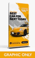 Mono 48" x 90" Double Sided Graphic Only