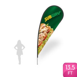 Teardrop - XLarge 13.5FT Single Sided