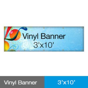Vinyl Banner 3' x 10'