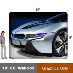 WallBox 10'x8' - Single Sided - Graphic Only