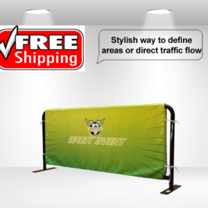 6ft Barricade Cover Full Dye Sub