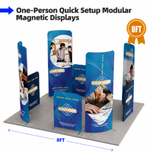 10x10ft Magnetic Modular Fabric Displays-E