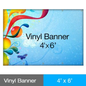 Vinyl Banner 4' x 6'