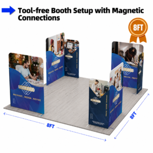 20x20ft Magnetic Modular Fabric Displays-A