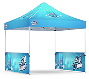 Package C2 - Canopy 10' x 10' with Double Sided Side Walls