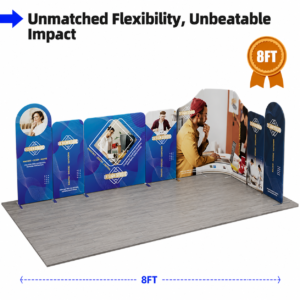 20x10ft Magnetic Modular Fabric Displays-A