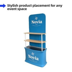 Fabric Backwall Display Rack