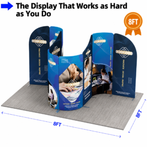 13x10ft Magnetic Modular Fabric Displays-A