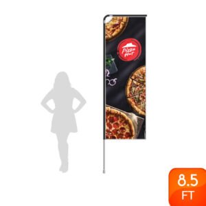 Rectangle Flag - Small 8.5FT Single Sided