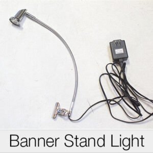Banner Stand Plug In Light
