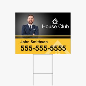 Yard Sign and H - Stake