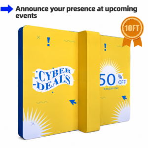 3D T-Shaped Backdrop